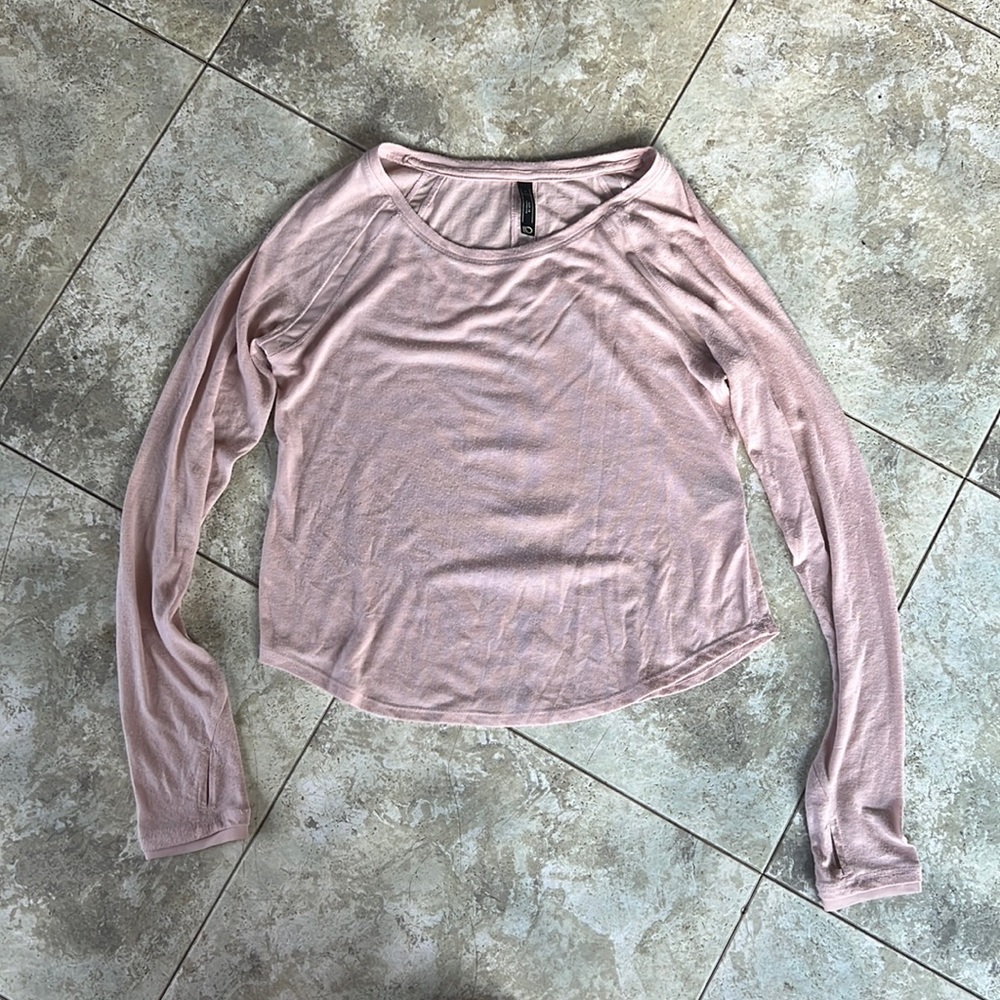 Long Sleeve Tee w/ mesh